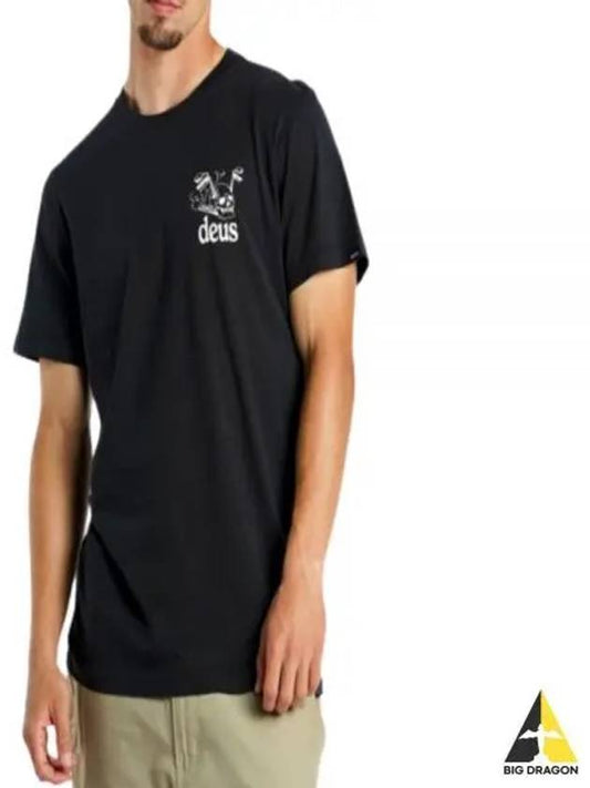 DEUS CROSSROAD TEE DMS241663C BLK t shirt - DEUS EX MACHINA - BALAAN 1