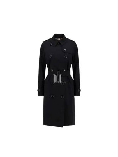 Kensington Trench Coat Black - BURBERRY - BALAAN 2