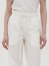 crease cotton string pants_white - JUN BY JUN K - BALAAN 2