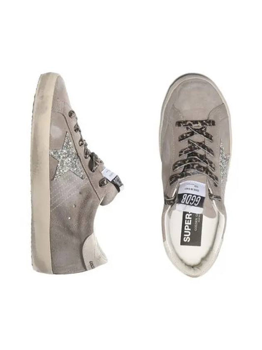 GWF00101 F004764 60439 Superstar Sneakers Taupe Glitter Star - GOLDEN GOOSE - BALAAN 1