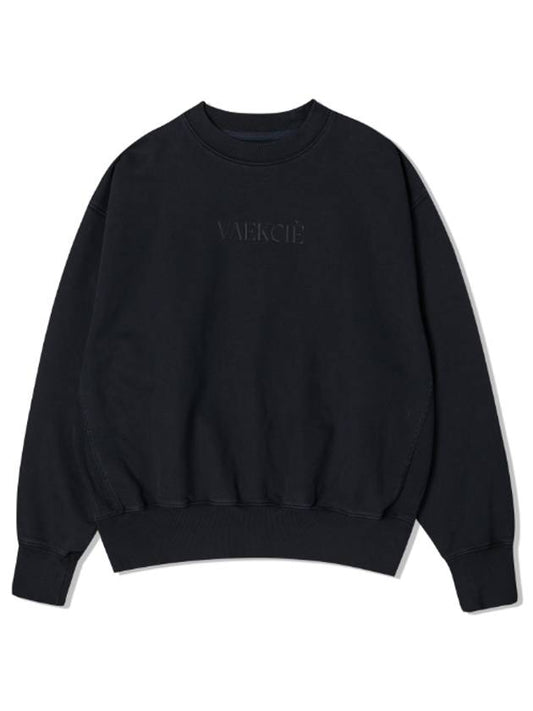 PIGMENT OVERSIZE SWEATSHIRTSNAVY - VAEKCIE - BALAAN 1