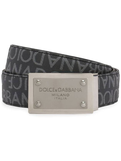 leather belt BC4824AJ705 8B956 GRAY - DOLCE&GABBANA - BALAAN 2