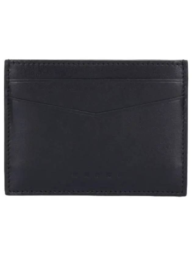 flat card holder black wallet - MARNI - BALAAN 1