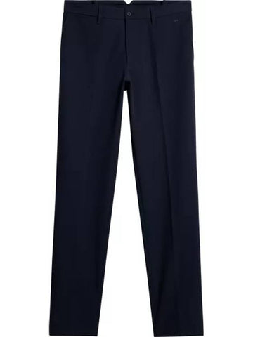 Ellott Bonded Fleece Straight Pants Navy - J.LINDEBERG - BALAAN 1