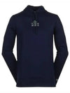 Logo Print Hoodie Blue - LACOSTE - BALAAN 2