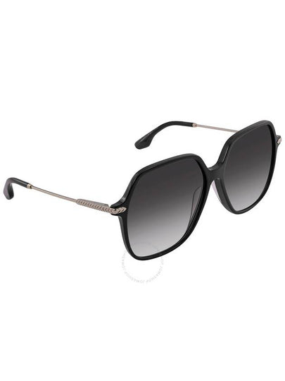 Victoria Beckham Grey Square Ladies Sunglasses VB631S 001 60 - VICTORIA BECKHAM - BALAAN 2