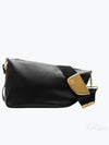 Medium Shield Leather Cross Bag Black - BURBERRY - BALAAN 2