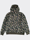 pixel camo Hoodie sweatshirt Khaki Overfit - AOX - BALAAN 6