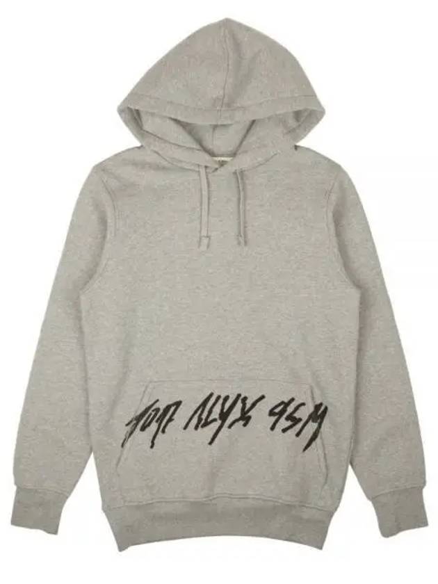 ALYX script logo hoodie gray AAUSW0133FA01 - 1017 ALYX 9SM - BALAAN 1