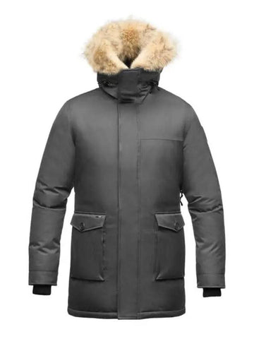 YVES Men s Down Parka Gray - NOBIS - BALAAN 1