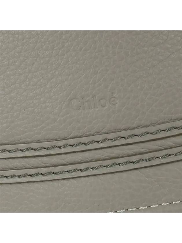 Grained Calfskin Small Tote Bag Grey - CHLOE - BALAAN 8