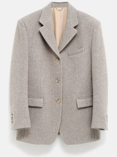 Cashmere Blend Boxy Oversized Blazer - MAGDA BUTRYM - BALAAN 1