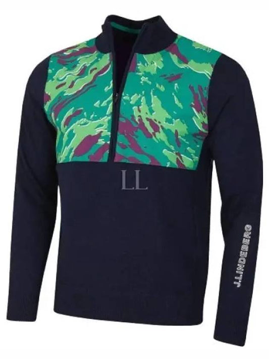 Men's Hybrid Knit Sweater - J.LINDEBERG - BALAAN 2