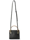 Lee Radziwill Leather Tote Bag Black - TORY BURCH - BALAAN 5