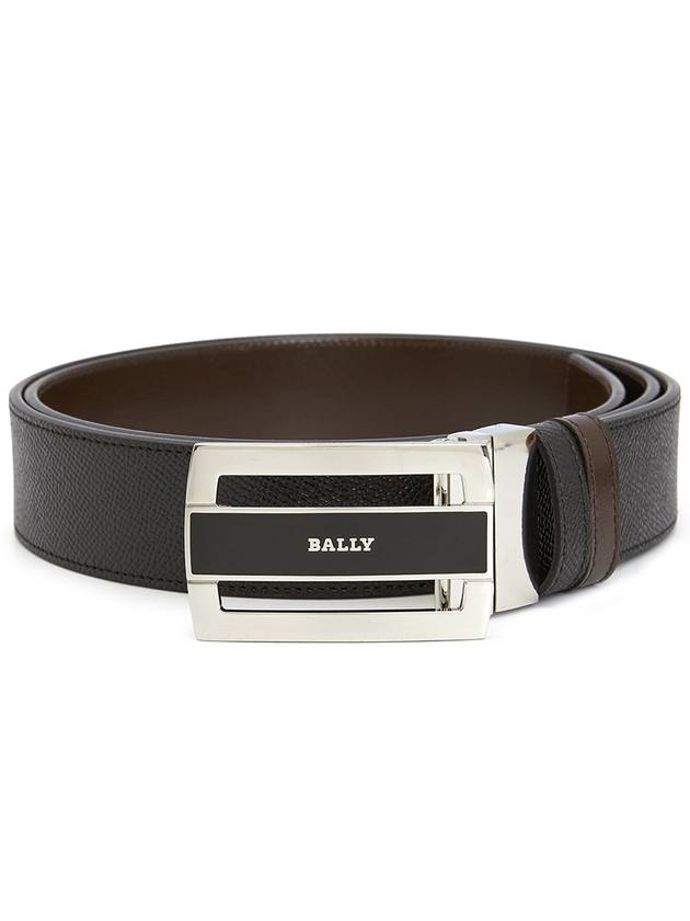 GIFTBOX FT 50 Men s Half Wallet Double sided Casual Belt - BALLY - BALAAN 9