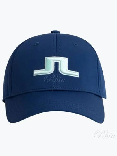 Angus Embroidered Logo Ball Cap Estate Blue - J.LINDEBERG - BALAAN 2