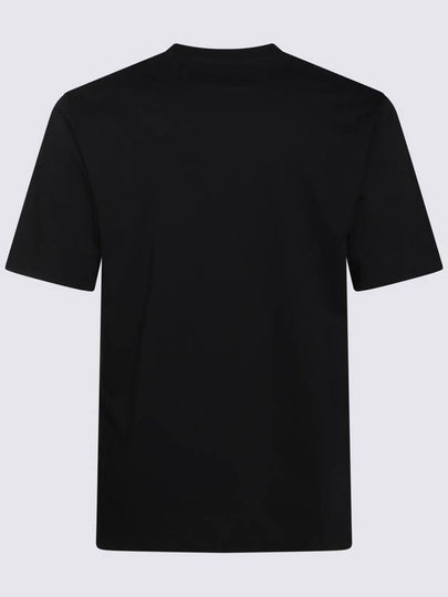 Moschino Black Cotton T-Shirt - MOSCHINO - BALAAN 2