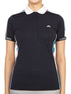 Golf Women's Damai Polo Shirt JL Navy - J.LINDEBERG - BALAAN 2