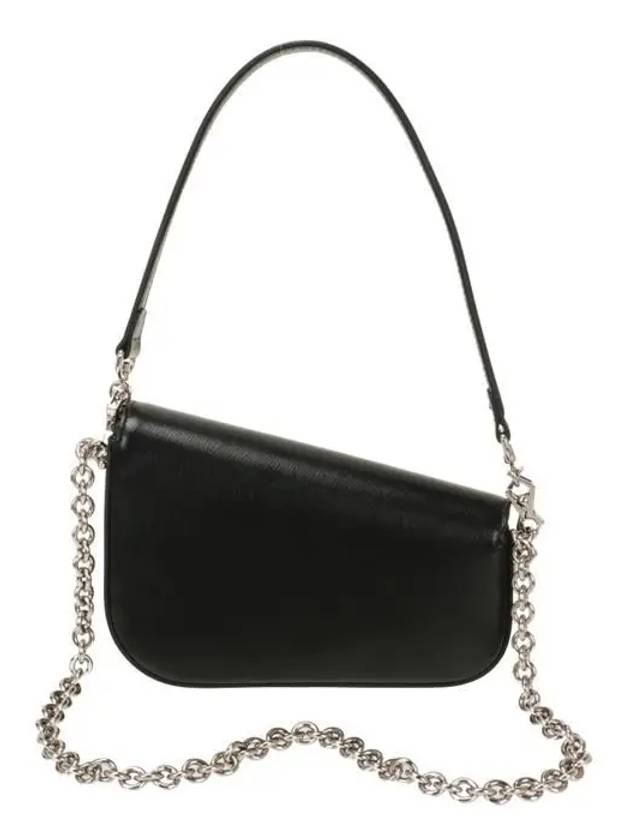 Horsebit 1955 Mini Leather Shoulder Bag Black - GUCCI - BALAAN 4