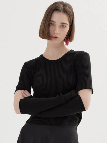 Ilene ILENE Warmer Knit Top Set Black - REPERE - BALAAN 1