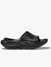 Ora Recovery Slide 3 Slippers Black - HOKA ONE ONE - BALAAN 2