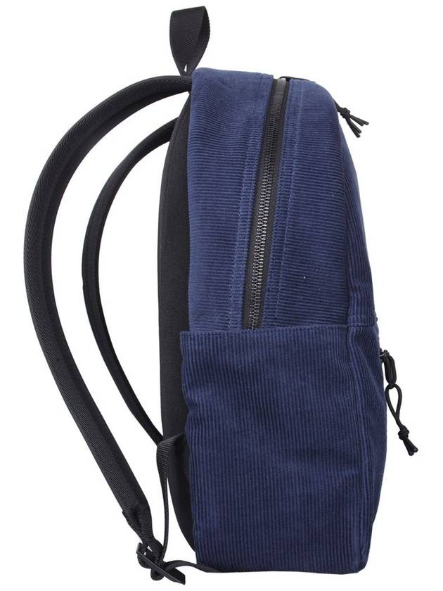 Nux Logo Corturoy Backpack Navy Blue - SAINT LAURENT - BALAAN 5