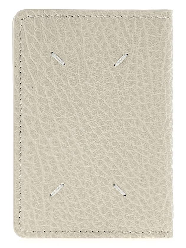 Bovine Leather Card Wallet White - MAISON MARGIELA - BALAAN 2