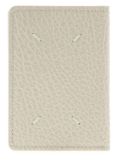 Bovine Leather Card Wallet White - MAISON MARGIELA - BALAAN 2