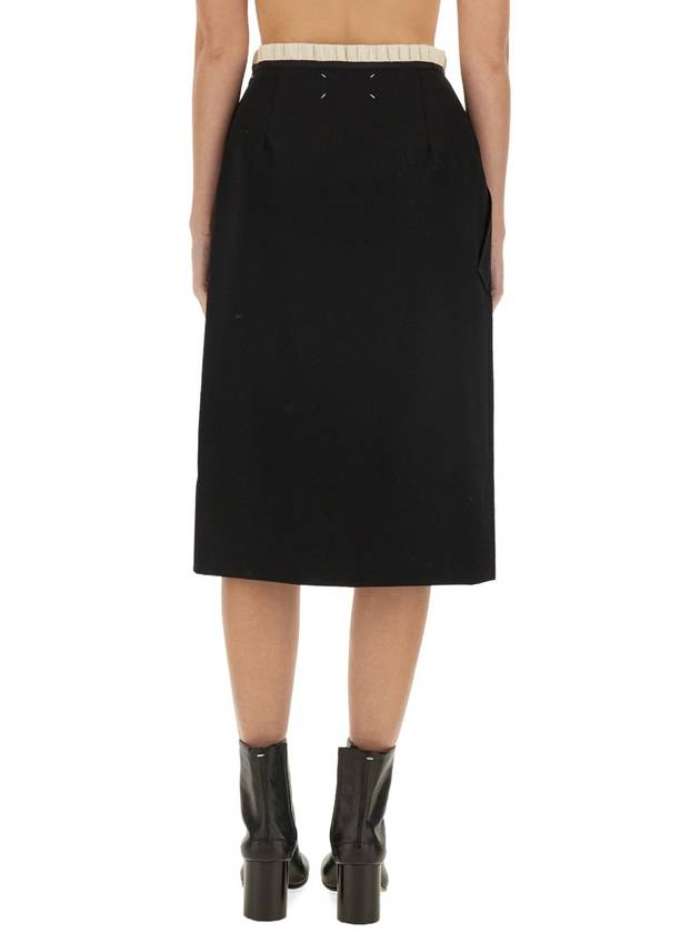 WOOL SKIRT - MAISON MARGIELA - BALAAN 3