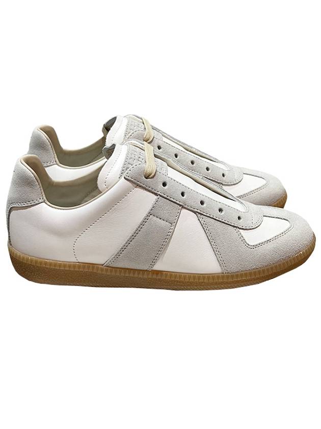 Replica Calfskin Low Top Sneakers White - MAISON MARGIELA - BALAAN 2