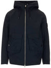 Wappen Patch Micro Reps Hooded Jacket Navy - STONE ISLAND - BALAAN 1