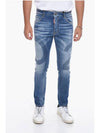 Denim Straight Pants S74LB1169 S30342 470 - DSQUARED2 - BALAAN.