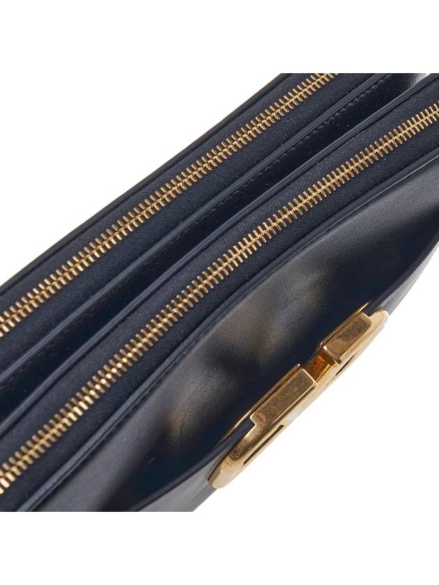 V Logo Clutch Bag Black - VALENTINO - BALAAN 10