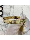 The Medallion Large Bangle Bracelet Gold - MARC JACOBS - BALAAN 7