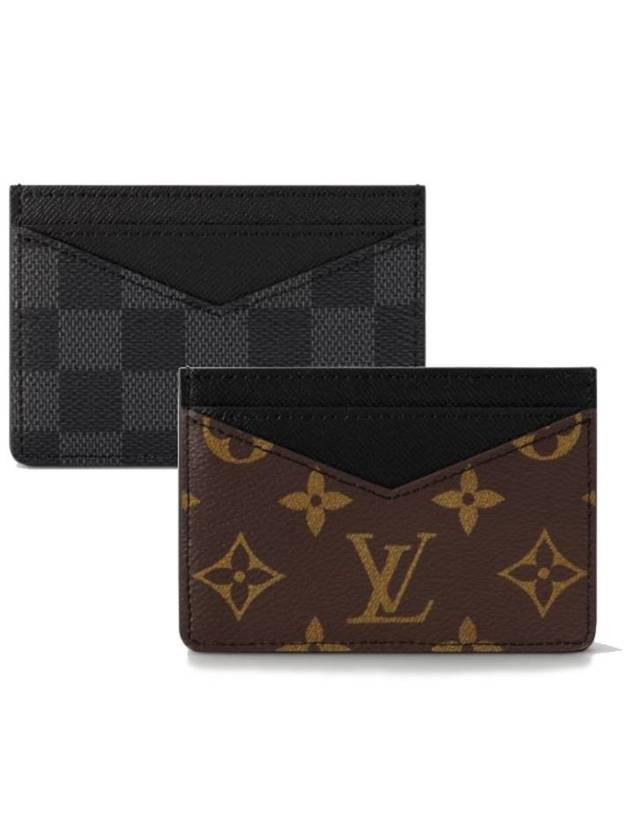 Neo Porte Monogram Card Wallet Black Brown - LOUIS VUITTON - BALAAN 2