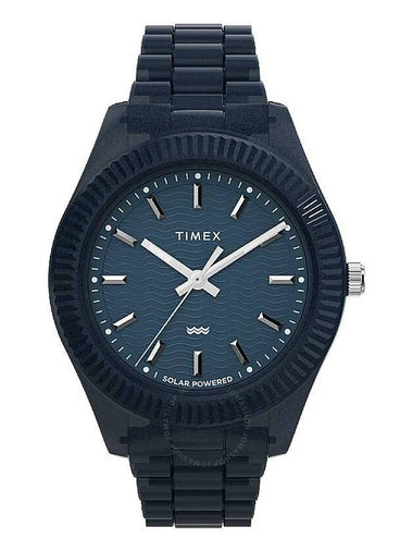 Timex Legacy Ocean Solar Powered Blue Dial Men's Watch TW2W56200 - TIMEX - BALAAN 1