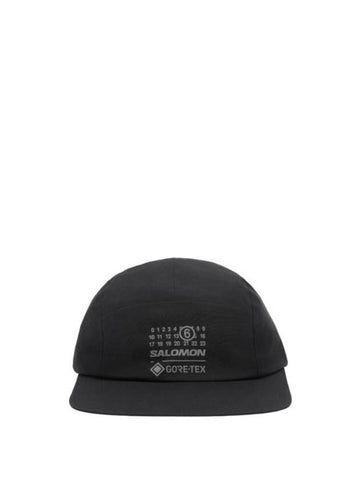 Numbering Logo Gore-Tex Ball Cap Black - MAISON MARGIELA - BALAAN 1