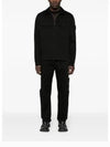 Two-pocket Overshirt Zip-up Jacket Black - STONE ISLAND - BALAAN 3