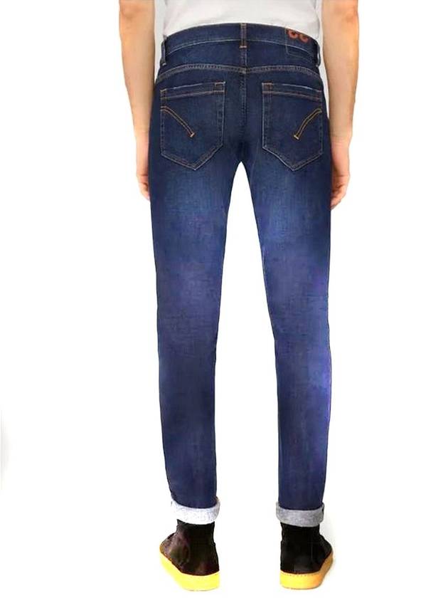 Blue Cotton Jeans UP232DS0265UDI7800 M0181034193 - DONDUP - BALAAN 3