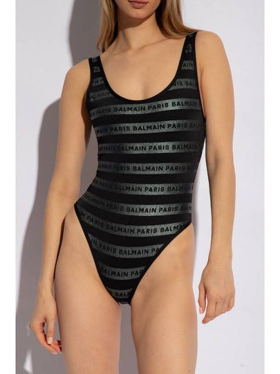 Balmain One-piece Swimsuit, Women's, Black - BALMAIN - BALAAN 2