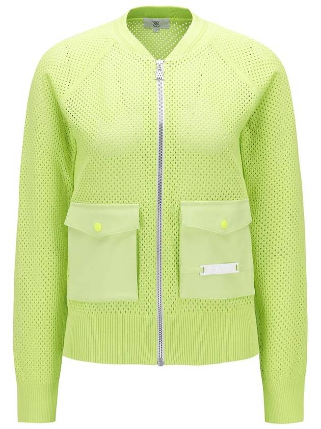 WOMEN MESH ZIP UP CARDIGANLI - ANEWGOLF - BALAAN 1