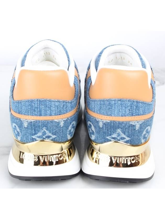 Runaway denim gold sneakers 36 230 - LOUIS VUITTON - BALAAN 4