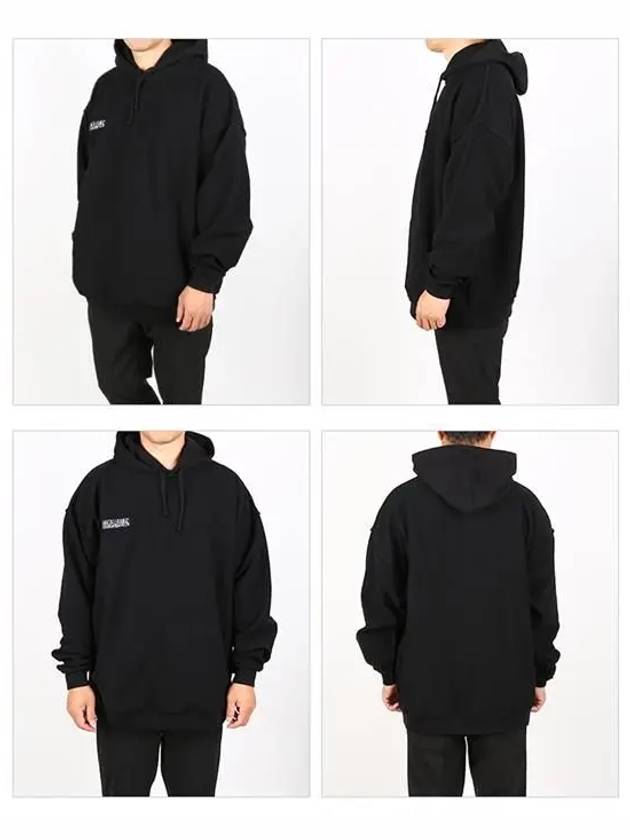 Inside Out Hoodie Black - VETEMENTS - BALAAN 3