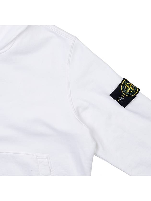 Garment Dyed Hoodie White - STONE ISLAND - BALAAN 5