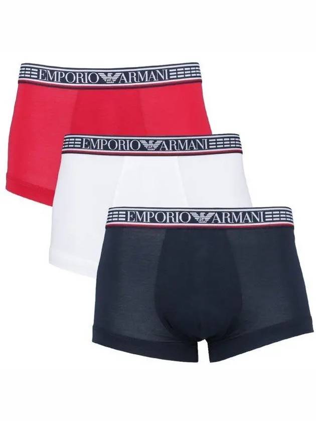 Logo Band Briefs 3 Pack - EMPORIO ARMANI - BALAAN 2