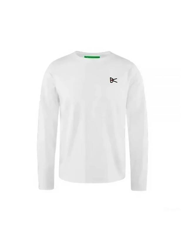 Logo Lightweight Long Sleeve T-Shirt White - DISTRICT VISION - BALAAN 1