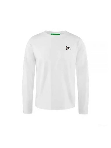 Logo Lightweight Long Sleeve T-Shirt White - DISTRICT VISION - BALAAN 1