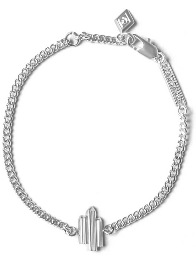 Sky Scraper Bracelet Silver - GAMAN - BALAAN 2