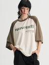 Season Point Museum Raglan T shirt Brown - SORRY TOO MUCH LOVE - BALAAN 1