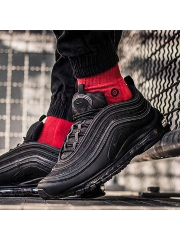 Air Max 97 Low Top Sneakers Triple Black - NIKE - BALAAN 2